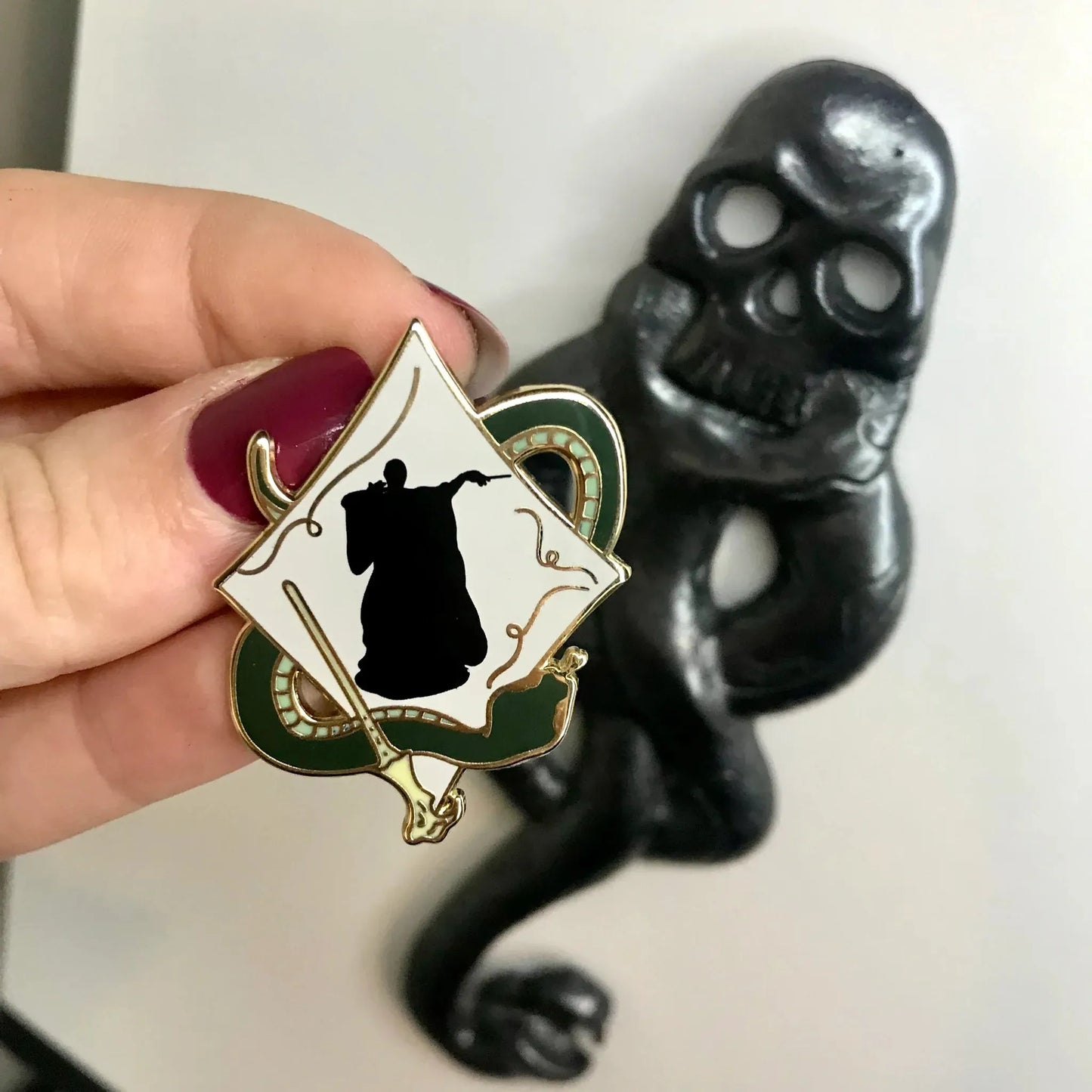 Dark Lord Villain Hard Enamel Fantasy Pin