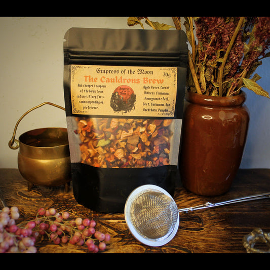 Autumn Spiced Fruit Tea: Caffeine-Free Herbal Blend - The Cauldron's Brew