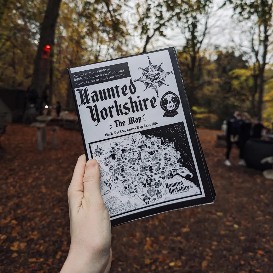 Haunted Yorkshire Map Of Folklore - Ghost Stories & Curious Sites
