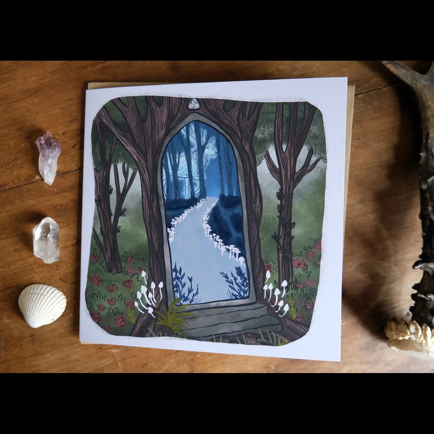 Faerie Portal Gateway Greetings Card