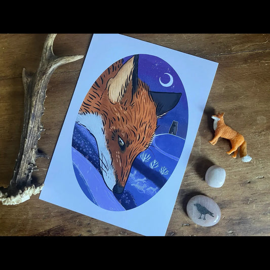 Fox and Tor A5 Print