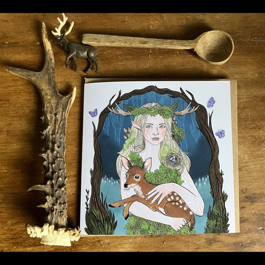 Dryad Greetings Card