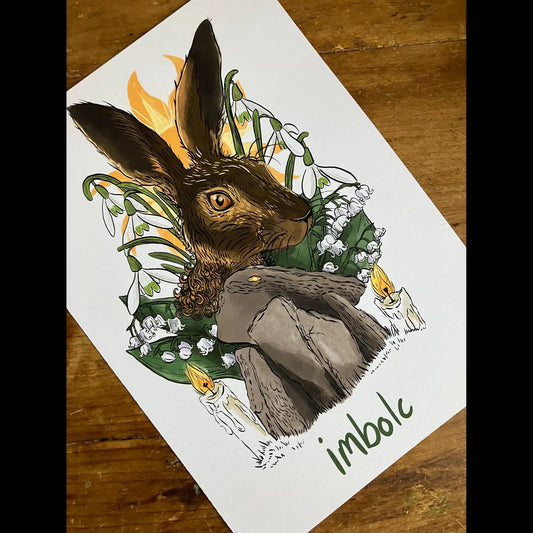 Imbolc Altar Card