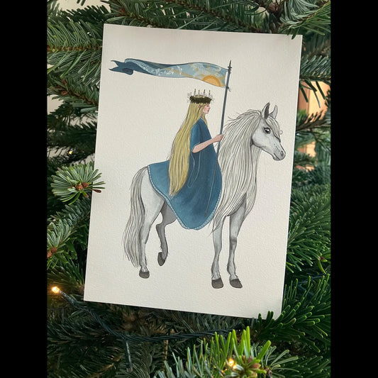 The Shortest Day Winter Solstice Art Print