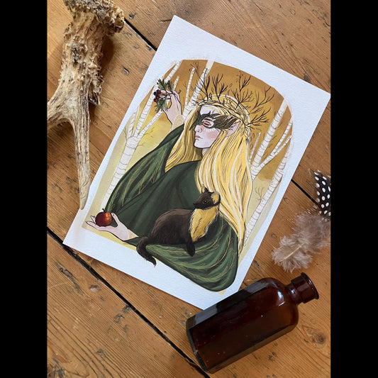 The Autumnal Prince Art Print