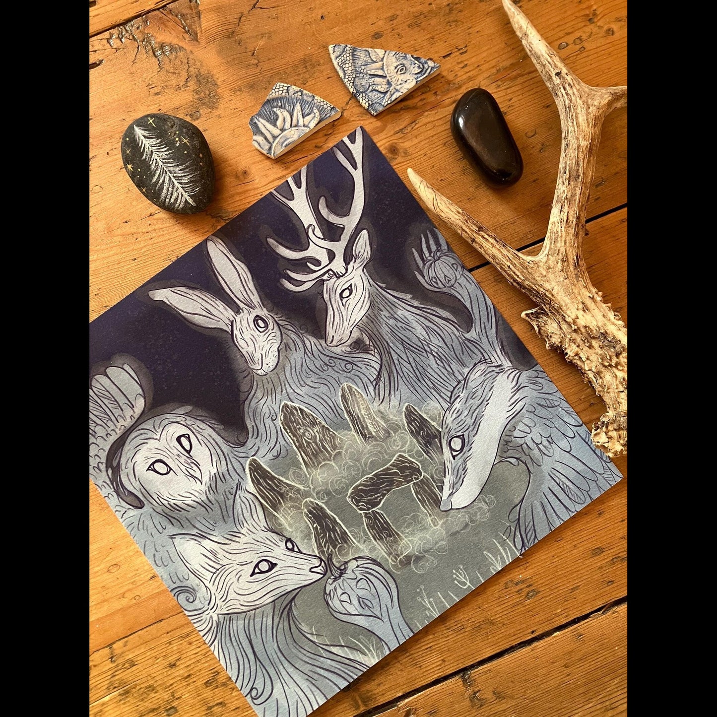 The Old Gods Art Print