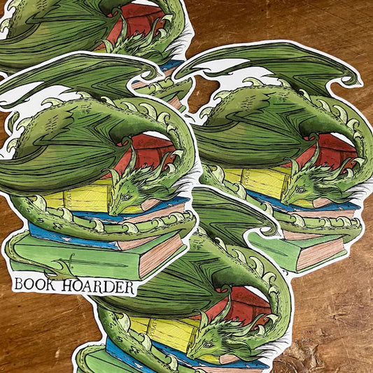 Book Wyrvern Waterproof Vinyl Sticker