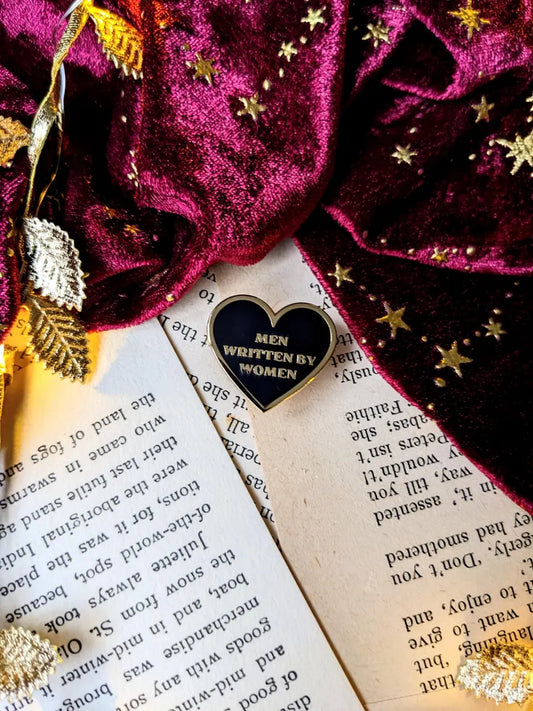 Men Written By Women Enamel Pin Badge