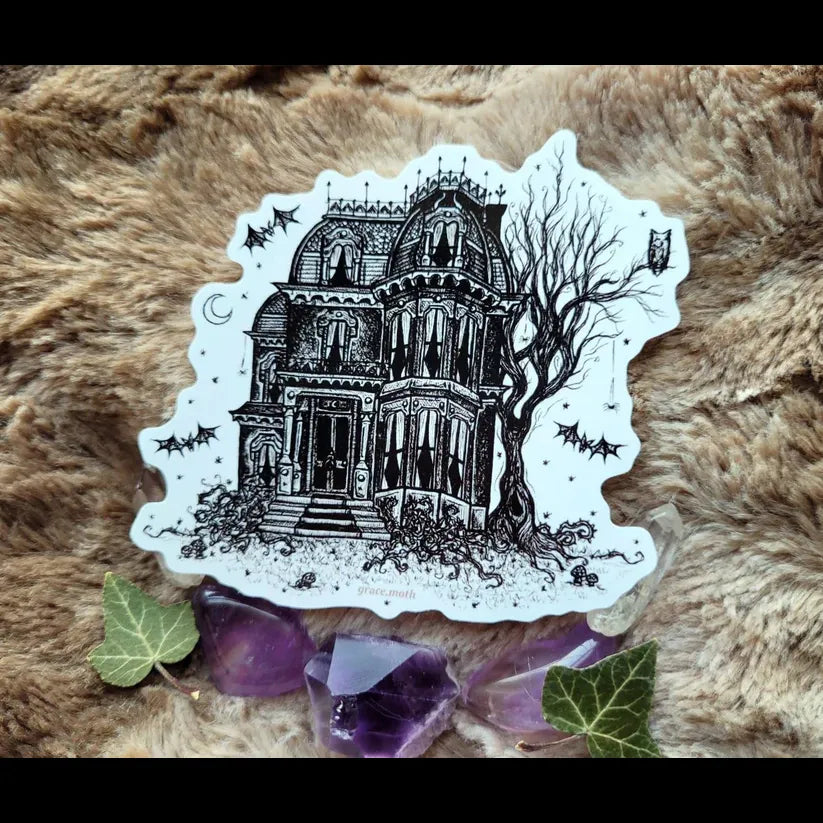 Creepy House - Vinyl Sticker