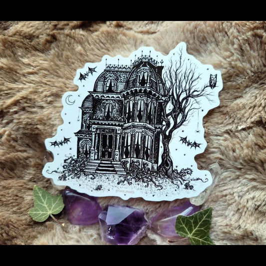 Creepy House - Vinyl Sticker