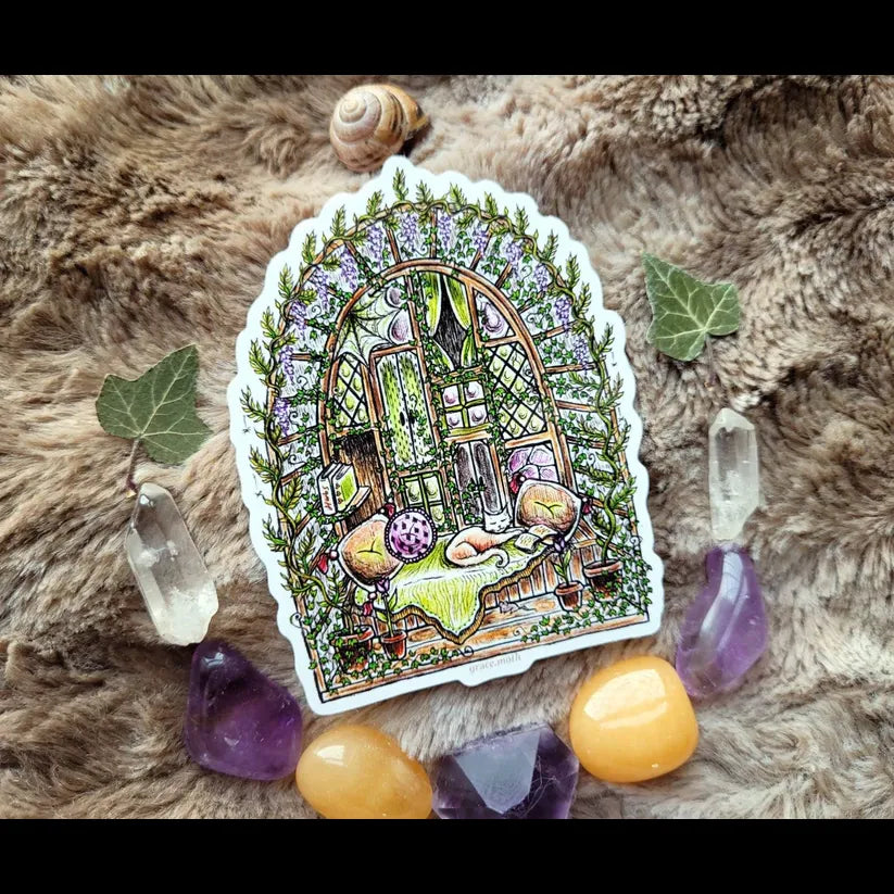 Garden Reading Nook - Vinyl Sticker