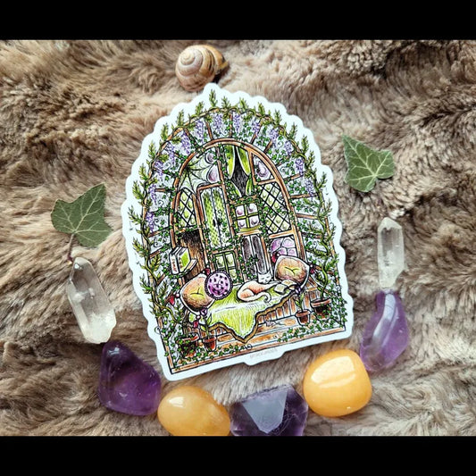 Garden Reading Nook - Vinyl Sticker