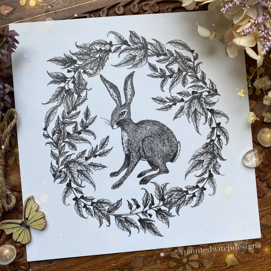Hare Art Print