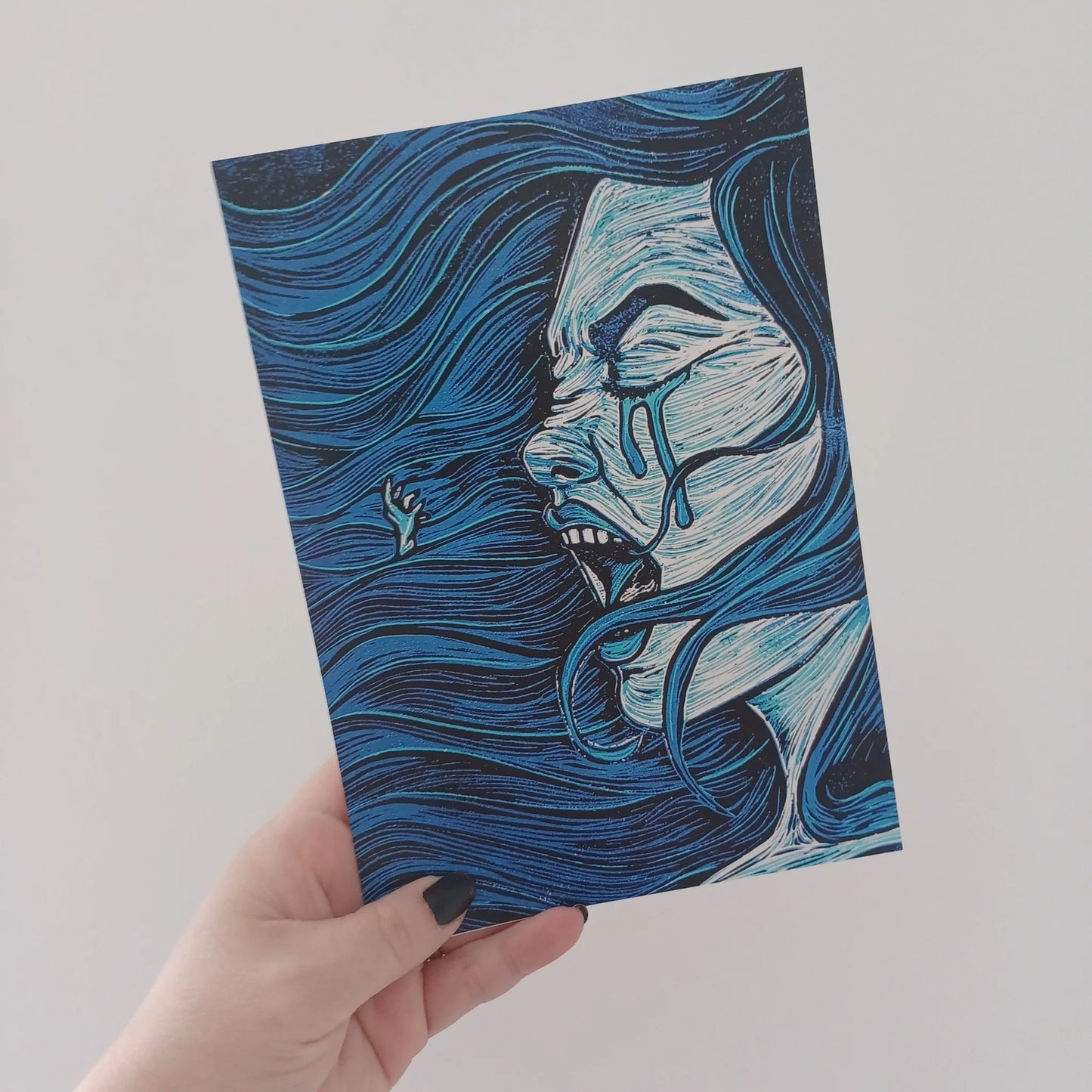 La Llorana Colour Print