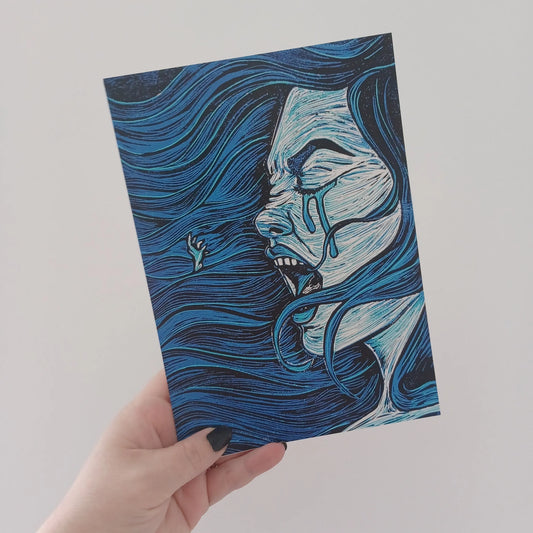 La Llorana Colour Print