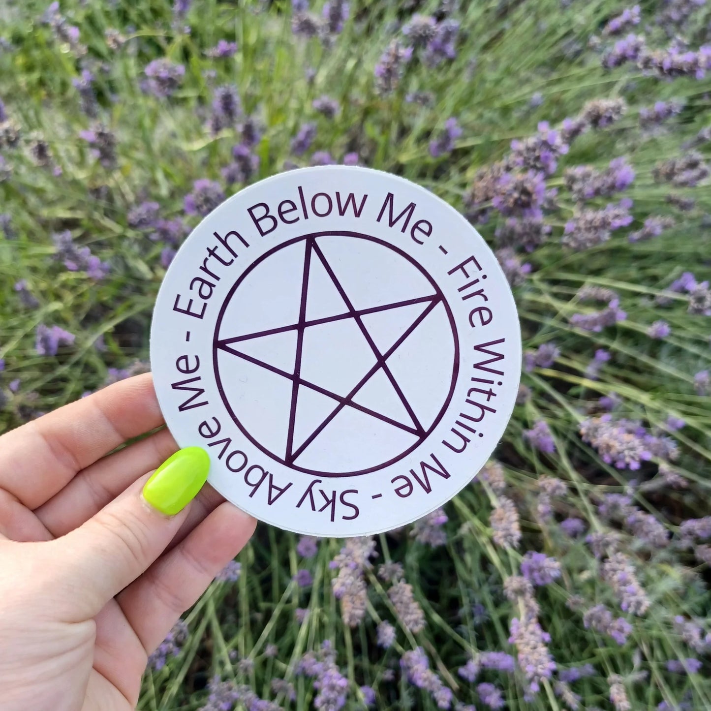 Fire Within Me Sticker