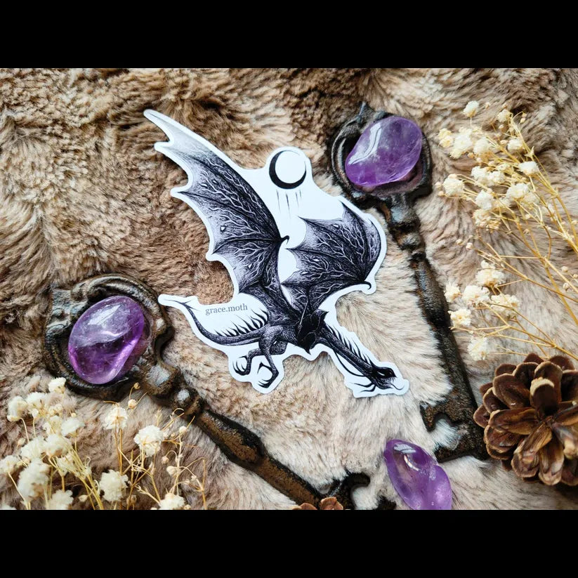 Fell Beast Dragon - Vinyl Sticker