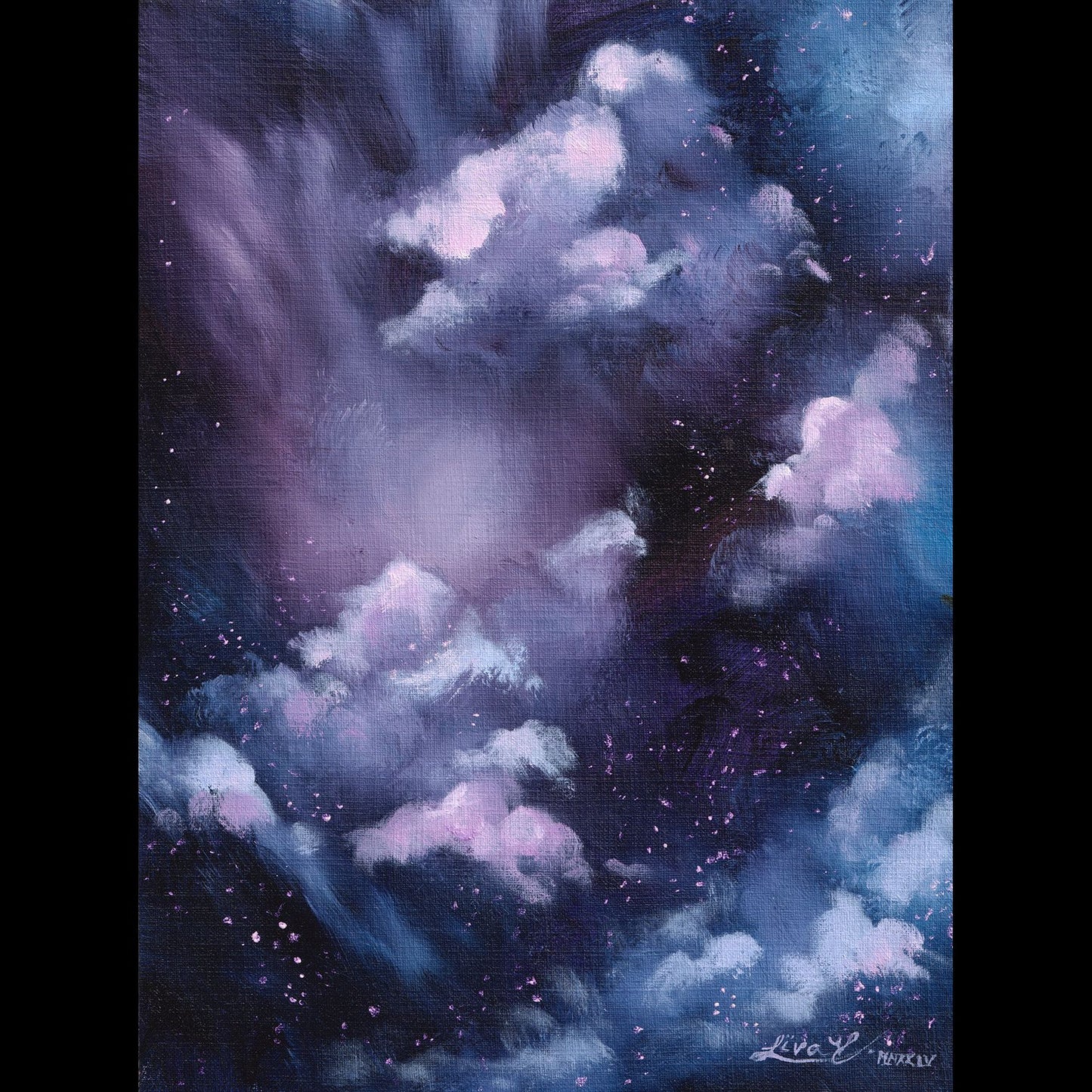 Artist Liva - Clouds IV Mini Print